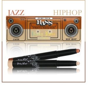 Brand new. Never used. Never watched. Pinky rose multiuse make up sticks.